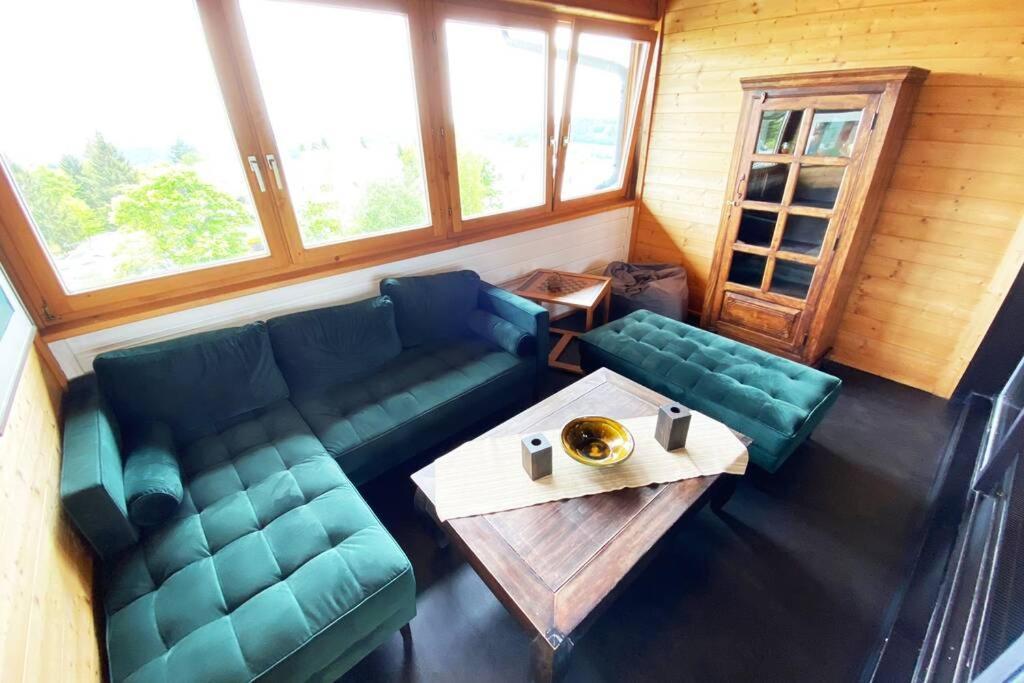 Penthouse Mitten Im Bayerischen Wald +Netflix +Aussicht = Super Cozy Sankt Englmar Luaran gambar